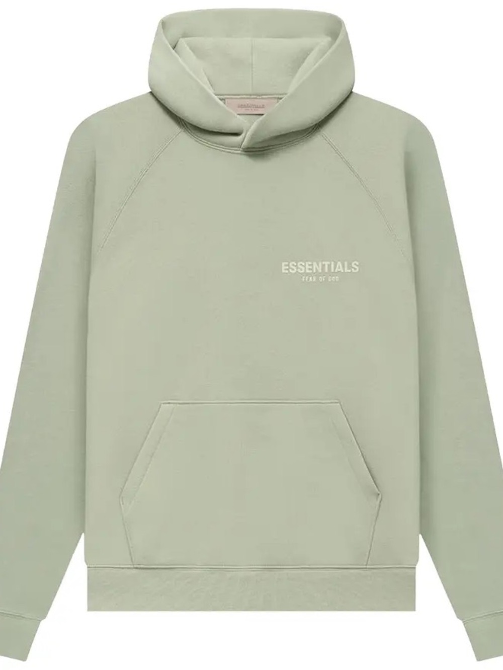 NEW ESSENTIALS Sea Foam Pullover Hoodie